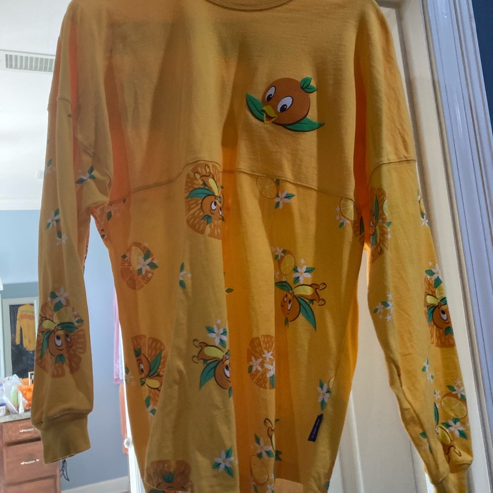Orange bird spirit jersey, new without tags, xs